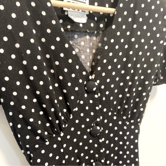 Vintage Polka Dot Pelican Cove Dress - Picture 2 of 6